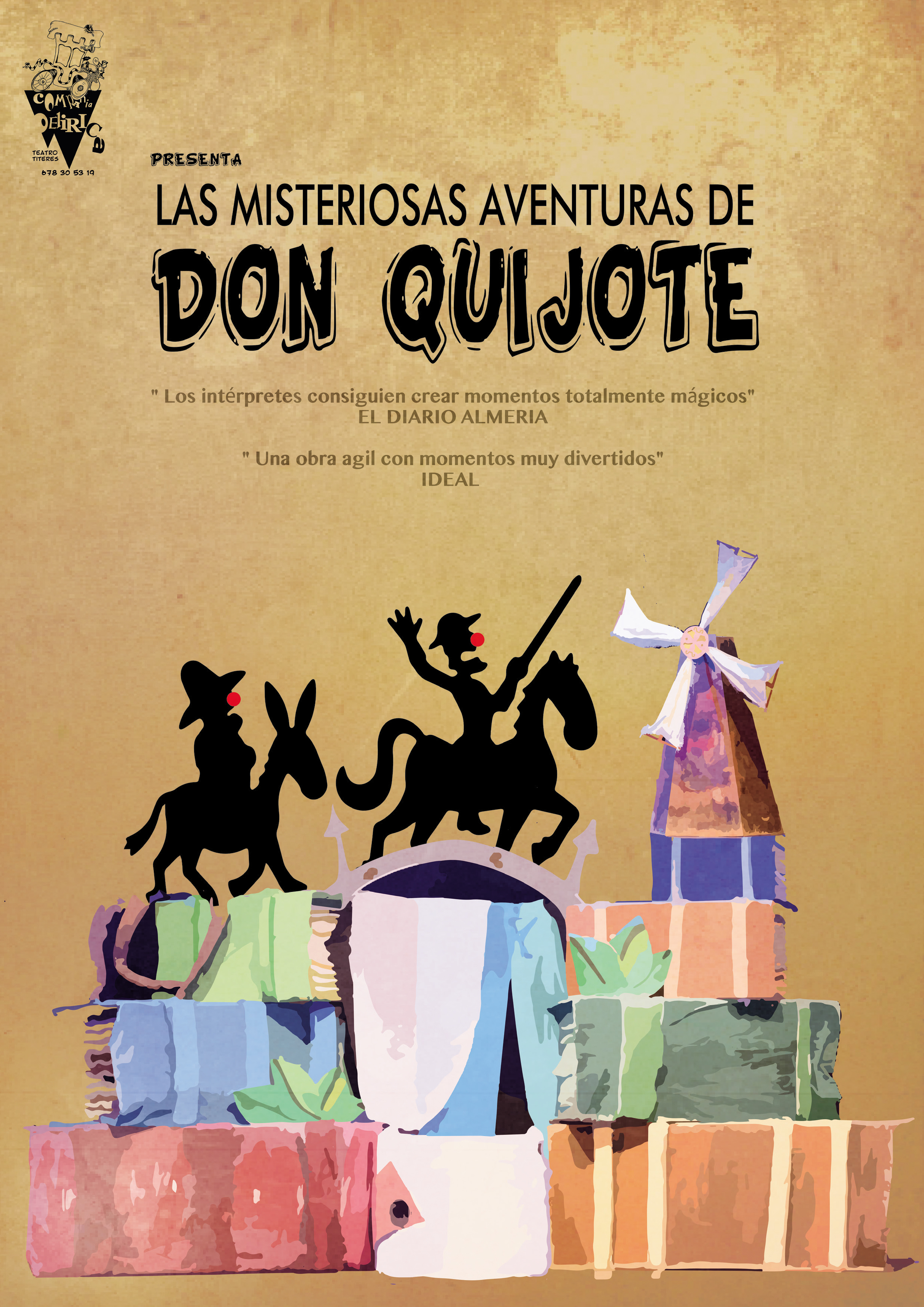 Las misteriosas aventuras de Don Quijote de la Mancha